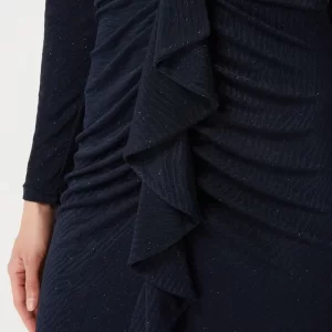 Vera Mont Cocktailkleid Mit Volant – Dunkelblau 13