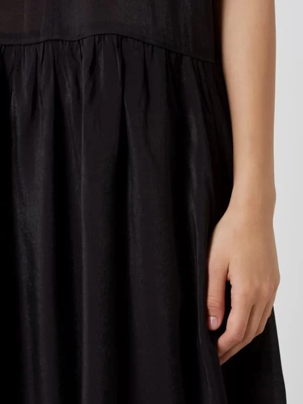 InWear Kleid Mit Raffungen Modell ‘Delicia’ – Schwarz 4