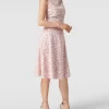 Vera Mont Minikleid Mit Allover-Muster – Hellrot 19
