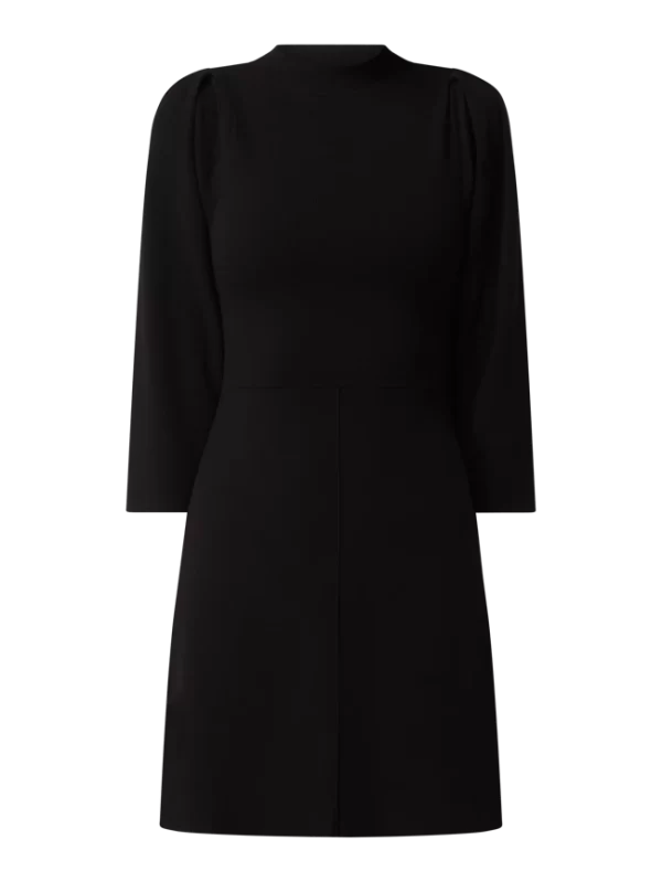 Mango Kleid Mit 3/4-Arm – Schwarz 3