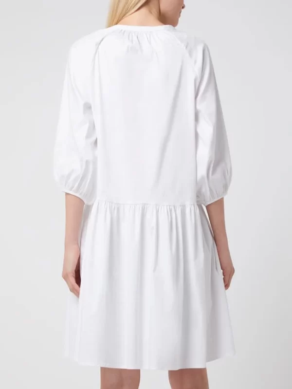Risy & Jerfs Kleid Mit Tunikakragen Modell ‘Marsala’ – Weiß 6