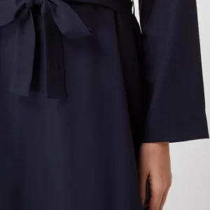 Armedangels Blusenkleid Mit Taillengürtel Modell ‘Brisaa’ – Marineblau 10