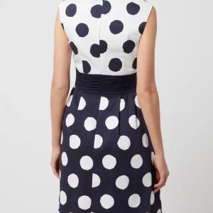 APART Kleid Mit Polka Dots – Marineblau 15