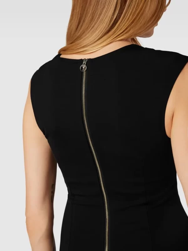 JOOP! Knielanges Kleid Mit V-Ausschnitt – Schwarz 4