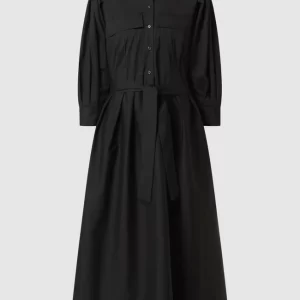 (The Mercer) N.Y. Kleid Mit Taillengürtel – Schwarz 8
