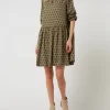 Redraft Kleid Aus Viskose – Schilf 17