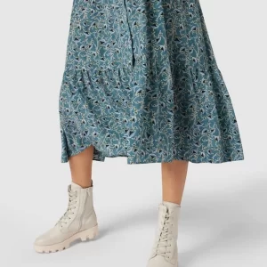 Weekend Max Mara Blusenkleid Aus Seide In Midilänge Modell ‘Calore’ – Aqua Blau 11