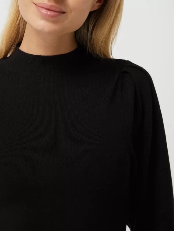 Mango Kleid Mit 3/4-Arm – Schwarz 4