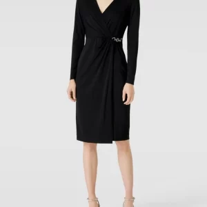 Lauren Ralph Lauren Cocktailkleid In Wickel-Optik Modell ‘KINA’ – Schwarz 13