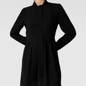 Liu Jo White Minikleid Im Stufen-Look – Schwarz 13