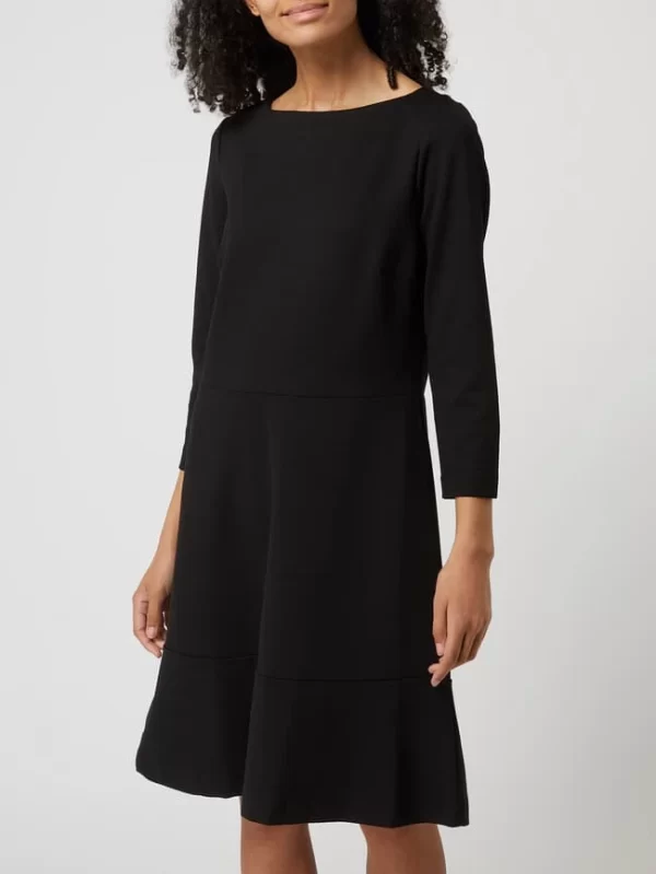 Esprit Kleid Mit 3/4-Arm – Schwarz 5