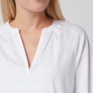 Risy & Jerfs Kleid Mit Tunikakragen Modell ‘Marsala’ – Weiß 11