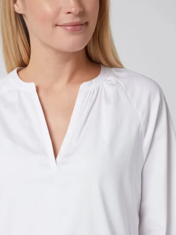 Risy & Jerfs Kleid Mit Tunikakragen Modell ‘Marsala’ – Weiß 4