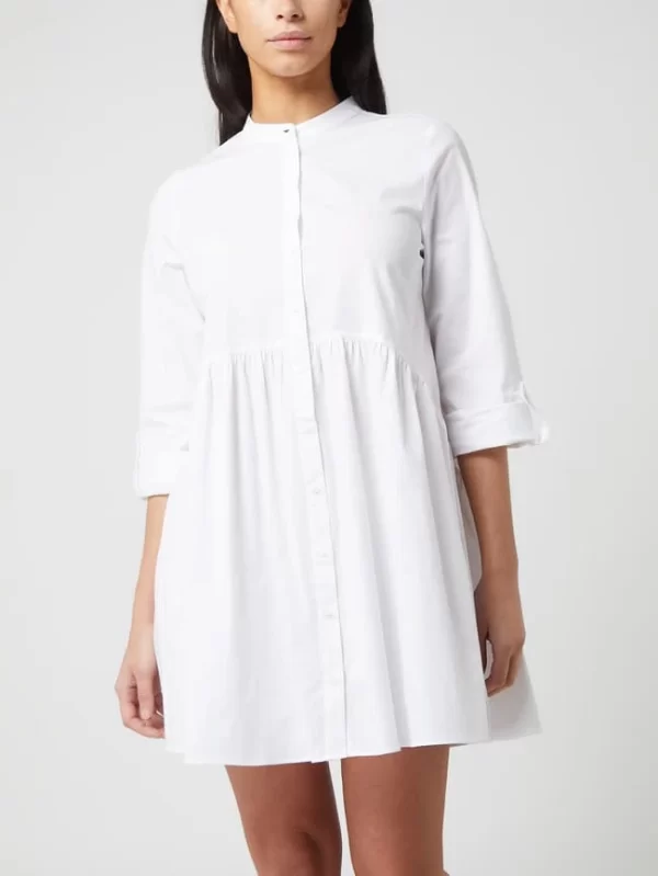 Only Blusenkleid Mit 7/8-Arm Modell ‘Ditte’ – Weiß 5