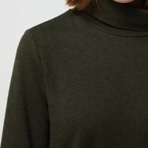 Tom Tailor Denim Kleid Mit Rollkragen – Olivgrün 11