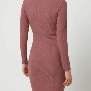 Only Kleid Mit Rippenstruktur Modell ‘Emma’ – Mauve 15