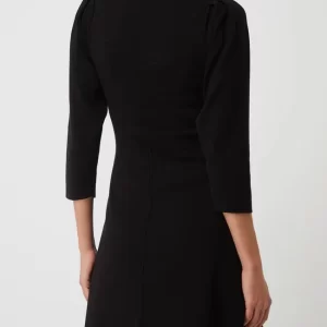 Mango Kleid Mit 3/4-Arm – Schwarz 15