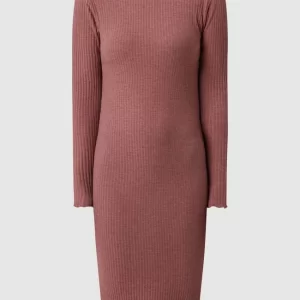 Only Kleid Mit Rippenstruktur Modell ‘Emma’ – Mauve 9