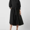 (The Mercer) N.Y. Kleid Mit Taillengürtel – Schwarz 7