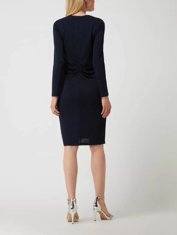 Vera Mont Cocktailkleid Mit Volant – Dunkelblau 6
