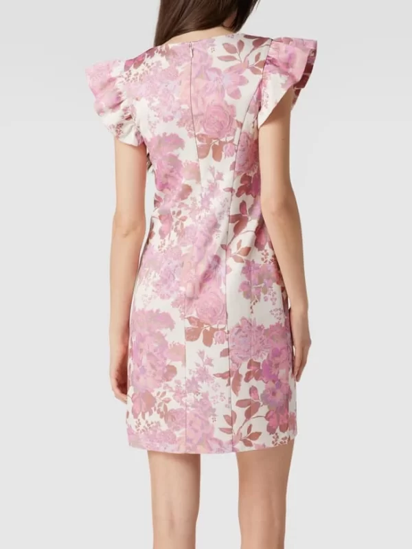 CHI CHI London Cocktailkleid Mit V-Ausschnitt – Pink 6