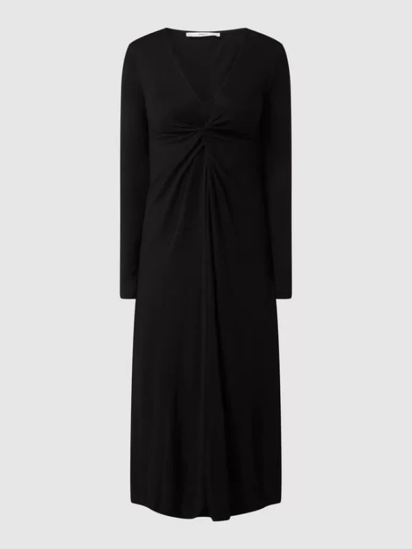 Mango Strickkleid Aus Viskosemischung Modell ‘Palson’ – Schwarz 3