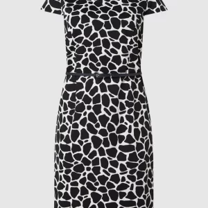 Montego Kleid Mit Animal-Print – Marineblau 9