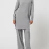Only Strickkleid Mit Rollkragen Modell ‘Frida’ – Mittelgrau Meliert 17